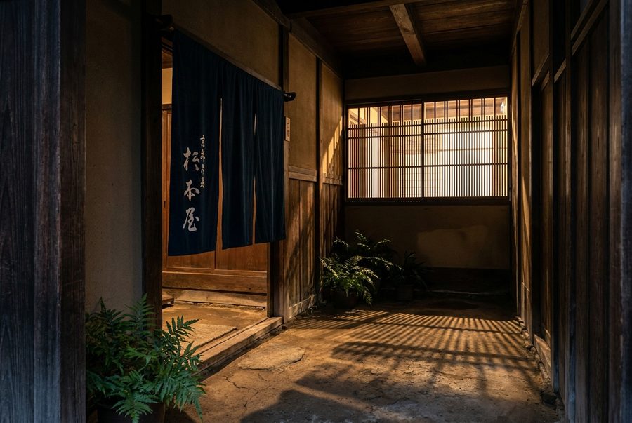のれん・千本格子